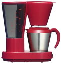 【中古】deviceSTYLE Brunopasso サーモ コーヒーメーカー イタリアンレッド CA-5S-R