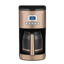 【中古】【未使用】Cuisinart DCC-3200CP PerfecTemp プログラム可能なコーヒーメーカー ガラスカラフェ付き プラスチック 銅