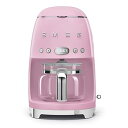 【中古】【未使用】Smeg 50's レトロピンクドリップコーヒーマシン