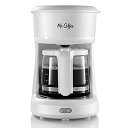 【中古】Mr. Coffee 2134286 ? 5カップ ミニブリュースイッチ コーヒーメーカー ホワイト