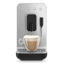 【中古】Smeg(スメグ) 全自動コーヒーマシン スチームブラック