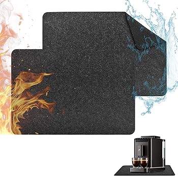 【中古】【未使用】コーヒーメーカー耐熱マット 汚れ吸収フェルトコーヒーマット カウンタートップ家電スライダー移動マット コーヒーメーカージューサーエアフライ