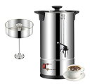 【中古】【未使用】業務用コーヒーポット 電熱保温バケツ 水出しコーヒーメーカー 10L 304二層ステンレス鋼 コーヒー保存バケツ 抽出コーヒー保存バケツ ホッ...