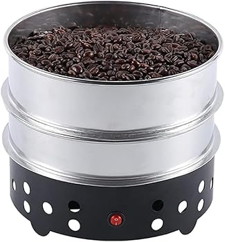 樂天商城 - 【中古】【未使用】Stewlt 大容量 コーヒークーラー コーヒー豆クーラー コーヒー焙煎冷却機 コーヒー焙煎冷却 コーヒー豆冷却機ステンレス 二重のザルに付き業務用