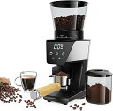 【中古】Acnivko電動コーヒーミルグラインダー 極細~粗挽き 粒度30段階設定 300g大容量 コーヒー グラインダー電気 LCD 画面表示、タッチ スクリ...