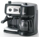 【中古】DeLonghi コンビ・コーヒーメーカー BCO261N-B