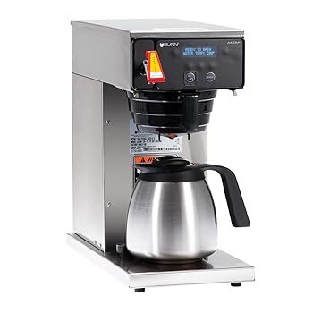 【中古】BUNN 38700.0011 axiom-dv-tcデュアル電圧自動Commercial Thermal Coffee Brewer、ブラック/ステンレス