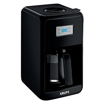 【中古】【未使用】ガラスカラフェとLEDコントロールパネル、12-カップ、黒とKRUPS EC311 SAVOYプログラマブル・デジタルコーヒーメーカーマシン 【中古】【未使用】ガラスカラフェとLEDコントロールパネル、12-カップ、黒とKRUPS EC311 SAVOYプログラマブル・デジタルコーヒーメーカーマシン