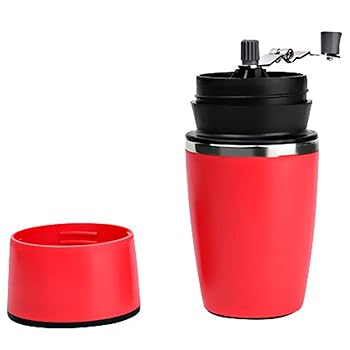 【中古】【未使用】ハンドコーヒーグラインダー手動グラインダー調整可能な手作りコーヒー豆ミルグラインダーキッチンツール