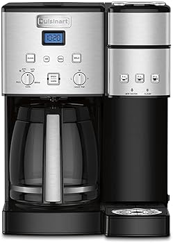 【中古】クイジナート SS-15W Maker Coffee Center 12-Cup Coffeemaker and Single-Serve Brewer (Silver) 【中古】クイジナート SS-15W Maker Coffee Center 12-Cup Coffeemaker and Single-Serve Brewer (Silver)