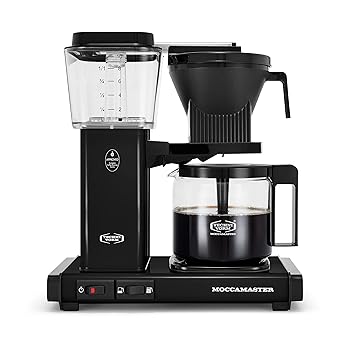 【中古】Technivorm Moccamaster 53937 KBGV 10カップ コーヒーメーカー ブラック 40オンス 1.25リットル