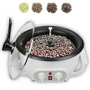 【中古】【未使用】コーヒーロースターマシン、800W電気コーヒー豆ロースター、60分タイマー、0?240℃温度調節可能、コーヒー豆ナッツピーナッツカシュー栗の焙煎