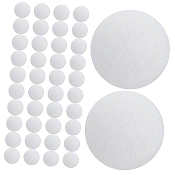 【中古】ORFOFE 100個 エスプレッソ濾紙 コーヒーメーカーの付属品 コーヒー作り用ペーパーフィルター コーヒーメーカーの丸いフィルター 水出しフィルタ