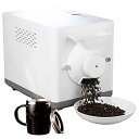 【中古】【未使用】電気コーヒーロースター、1600W自動コーヒー豆ナッツピーナッツロースター、タイミング&調節可能な温度付き、家庭用ノンスティック電気ナッツピ