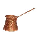 【中古】LEYILE 320ml レトロ トルコ ギリシャ アラビア コーヒーメーカー ハンドメイド 槌目加工 ポット コーヒーマシン ロングハンドル