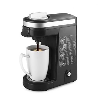 【中古】Dazzixコーヒーマシン コーヒーメーカー ホーム シングルカップ インスタントカプセル シングルサービングコーヒーブリューワ カプセルコーヒー