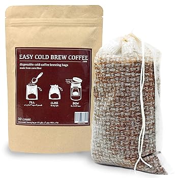 【中古】(30) - Cold Brew Coffee Filter Brewing Bags - Easy to Use, Disposable, Fine Mesh / No Mess, Single Use Infusers for Making Perfect DIY 【中古】(30) - Cold Brew Coffee Filter Brewing Bags - Easy to Use, Disposable, Fine Mesh / No Mess, Single Use Infusers for Making Perfect DIY