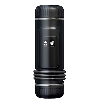 【中古】【未使用】カプセルコーヒーマシン 家の暖房完全半自動エスプレッソミニスモールカーの屋外携帯用カプセルコーヒーマシン 使い..