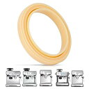 【中古】1個 54mm シリコンスチームリング グループヘッドガスケットシール Breville エスプレッソマシン用 コーヒーマシンブリューグループヘッドシール(2)