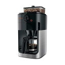 【中古】【未使用】ドリップコーヒーメーカー 挽いて淹れる 自動コーヒーマシン ビルトインバーコーヒーグラインダー forHome エスプレッソメーカー