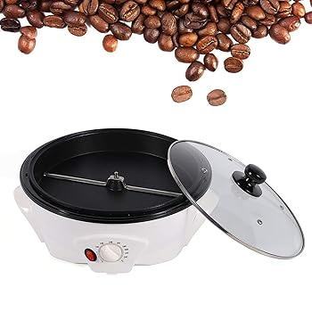 【中古】【未使用】コーヒーロースターマシン、1200W電動コーヒー豆ロースター、家庭用ナッツロースター、焦げ付き防止ポット付き、容量800g、0-240℃温度調整、コ 【中古】【未使用】コーヒーロースターマシン、1200W電動コーヒー豆ロースター、家庭用ナッツロースター、焦げ付き防止ポット付き、容量800g、0-240℃温度調整、コ