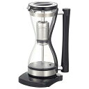 【中古】【未使用】電動コーヒーマシン サイフォン 電動 保温機能付き カフェ風 おしゃれ ブラック