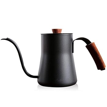 【中古】コーヒーポット グースネックケトル コーヒーポット ティーポット ドリップコーヒーメーカー ステンレス鋼の手作りコーヒーメーカー (色 : ブラ 【中古】コーヒーポット グースネックケトル コーヒーポット ティーポット ドリップコーヒーメーカー ステンレス鋼の手作りコーヒーメーカー (色 : ブラ