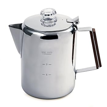 【中古】ノルプロ549ステンレススチール9カップパーコレーター