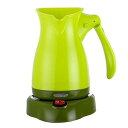 【中古】【未使用】コーヒーマシン 500ML電気コーヒーメーカーキッチントルコエスプレッソティーモカポットマシンパーコレーター コーヒーメーカー醸造所 (色 : 緑,