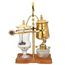 【中古】BZM-ZM 真空コーヒーメーカー家庭用サイフォンコーヒーメーカーアルコールランプ手作りのコーヒーメーカー付帯設備宮殿スタイル(色:ゴールド、