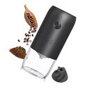 【中古】【未使用】電動コーヒーミル コーヒーグラインダー 充電式 自動コーヒーミル 挽き具合35段階調整 1800mAHバッテリー セラミック 水洗い可能 掃除...