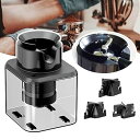 【中古】業務用電動コーヒーポルタフィルター洗浄機、コーヒーポルタフィルタークリーナー58mm、異なる角度の3つのブラシヘッド、誤接触防止安全センサー(2)