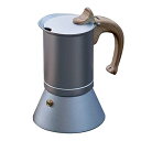 【中古】【未使用】モカポット モカポットコーヒーメーカー エスプレッソメーカーを作るコーヒー器具 モカポットエスプレッソストーブトップコーヒーメーカー (Col...