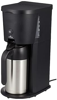 【中古】真空断熱ポット コーヒーメーカー 0.63L ブラック