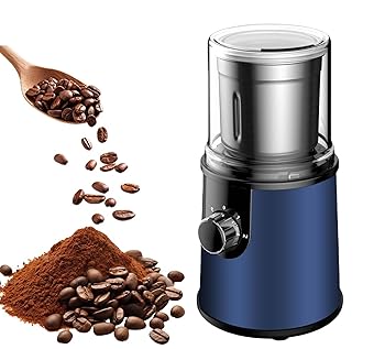 【中古】JOGIO コーヒーミル 電動 コーヒーグラインダー 電動コーヒーミル アウトドア キャンプ ポータブル 電動ミル コーヒーグラインダ 大容量 3段階調
