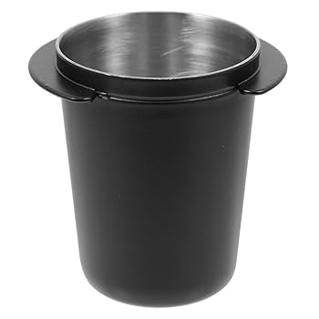 【中古】FUNOMOCYA コーヒーマシン用パウダー受けカップ 1個 ステンレススチール製パウダー収納容器ホルダー 断熱 防錆設計