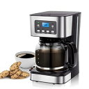 【中古】【未使用】Iuseike コーヒーメーカー ドリップコーヒーマシン 1.5L 大容量 コーヒーマシーン 24時間予約 断熱機能 950W 濃度/紅茶/スチーム半自動調整 コー