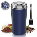 【中古】コーヒーミル 電動コーヒーミル コーヒーグラインダー コーヒー豆挽き 粉末 80g大容量 6枚刃 水洗い可能 豆挽き/緑茶/山椒/唐辛子/胡椒/山椒/調