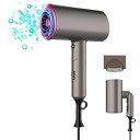 【中古】【未使用】ヘアドライヤー ドライヤー マイナスイオン1800W大功率 折りたたみ式 冷熱風切替 57℃恒温ヘアケア 1.7m3/分の大風量 速乾ドライヤー COOLキー付