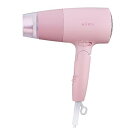 【中古】テスコム ヘアドライヤー マイナスイオン 大風量 軽量 メルティピンク TD550A-P
