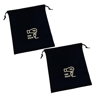 【中古】2個ヘアドライヤーバッグ巾着送風機オーガナイザー収納容器トラベルポーチのための (ブラック) 300 × 260センチメートル260x230cm 【中古】2個ヘアドライヤーバッグ巾着送風機オーガナイザー収納容器トラベルポーチのための (ブラック) 300 × 260センチメートル260x230cm