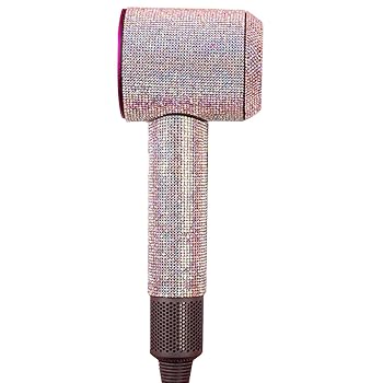 【中古】【未使用】Shining Diamond Sticker Decals ?For Dyson Supersonic Hair Dryer, Self-Adhesive Bling Crystal Rhinestone Sticker Decal, Diamond Cover P