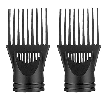 【中古】【未使用】ヘアドライヤーディフューザー 2個 プロフェッショナル ユニバーサル ヘアドレッシング ウィンドブローカバー コーム アタッチメント ノズル ブ
