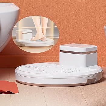【中古】ボディドライヤー、ポータブル軽量ボディドライヤー、温風と冷風付き、重力センサー、オープンペットドライヤー、バスルーム用ボディブロードラ