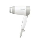 【中古】テスコム ヘアドライヤー 折りたたみ 軽量 ホワイト TD105B-W