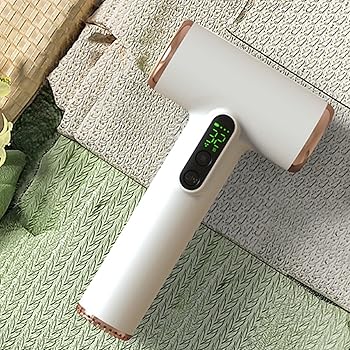 【中古】【未使用】コードレスヘアドライヤー、タイプC USB充電式ヘアドライヤー、温風と冷風付き、LED風速表示、インテリジェント熱制御トラベルヘアドライヤー、