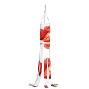 【中古】【未使用】フレッシュストロベリー ハロウィン ウィンドソック ゴーストフラッグ 101.6 cm、ハロウィン アウトドア ハンギングデコレーション、ガーデンウ