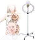 【中古】【未使用】スタンディングヘアドライヤー、プロのサロンヘアスチーマー、カラープロセッサーの美容装置、温度と高さの調整可能、ヘアサロンヘアケア用、冷(4)