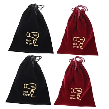 【中古】Beatifufu 旅行用 巾着バッグ 4個 簡単に閉じられる 用収納ポーチ 持ち運びに便利 丈夫 再利用可能 軽量 多目的収納