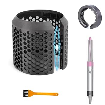 【中古】【未使用】エアラップHS01 HS05 HS05ヘアスタイラーアクセサリー防具,フィルター,外側フィルターカバーとフィルタークリーニングブラシ 【中古】【未使用】エアラップHS01 HS05 HS05ヘアスタイラーアクセサリー防具,フィルター,外側フィルターカバーとフィルタークリーニングブラシ